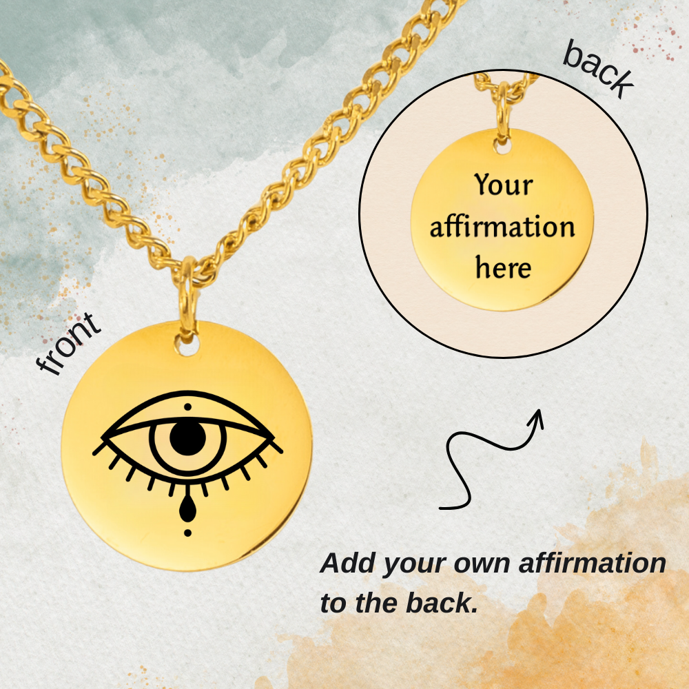 Third Eye Cuban Coin Necklace
